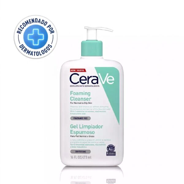 CERAVE LIMPIADOR GEL ESPUMOSO 473ML