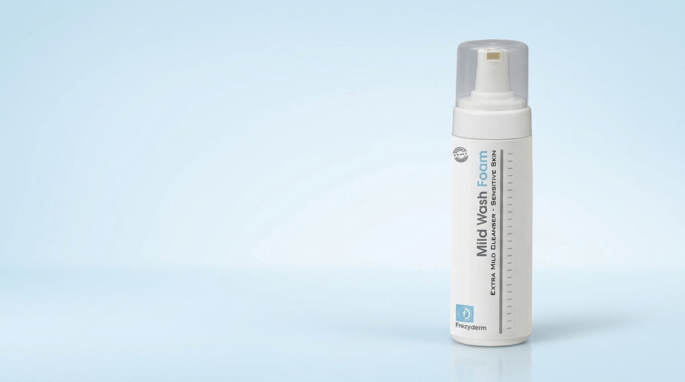 Banner de MILD WASH FOAM 150 ml Frezyderm, espuma limpiadora