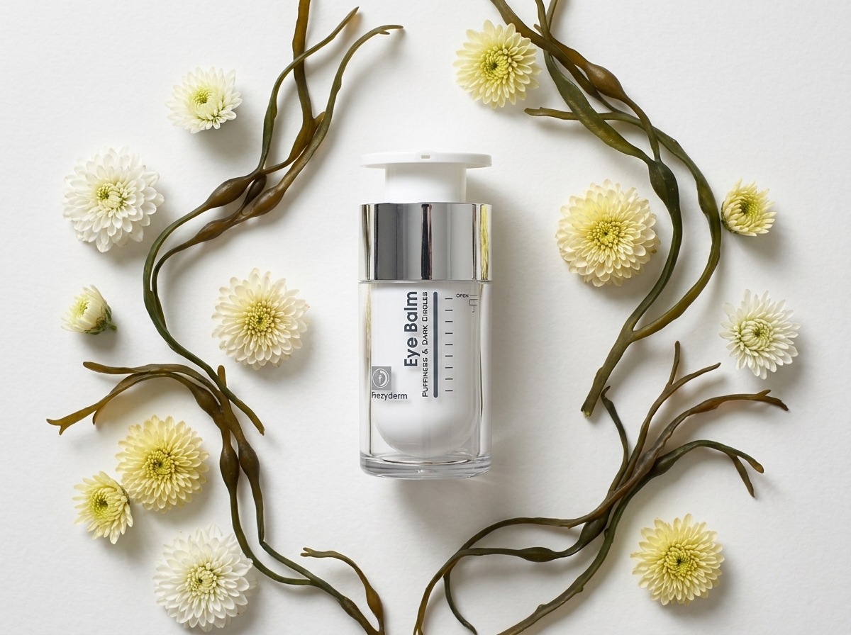 COLOR EYE BALM 15 ml Frezyderm junto a algas marinas y flores de crisantemo