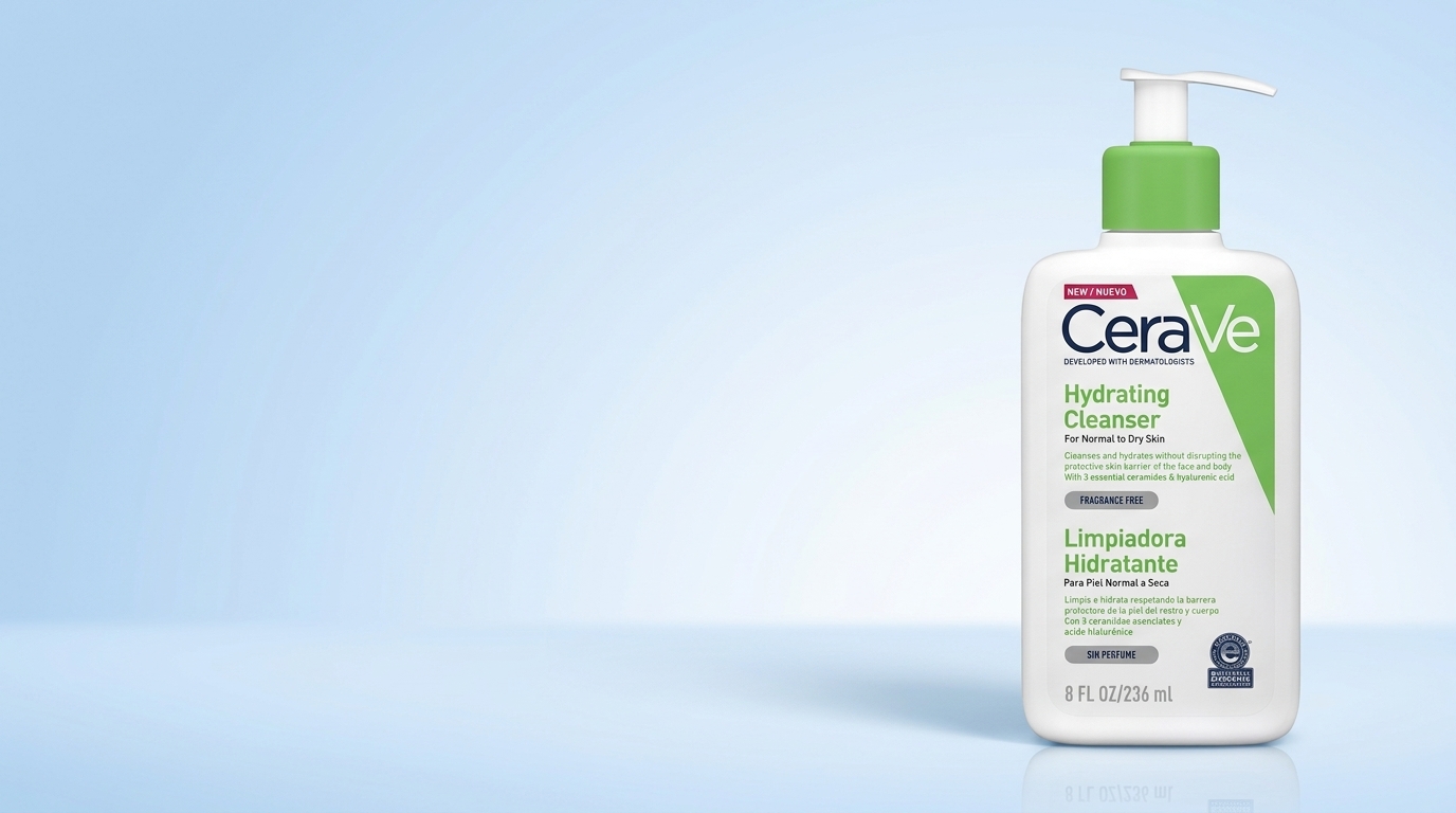 Banner de CERAVE LIMPIADOR HIDRATANTE 236ML