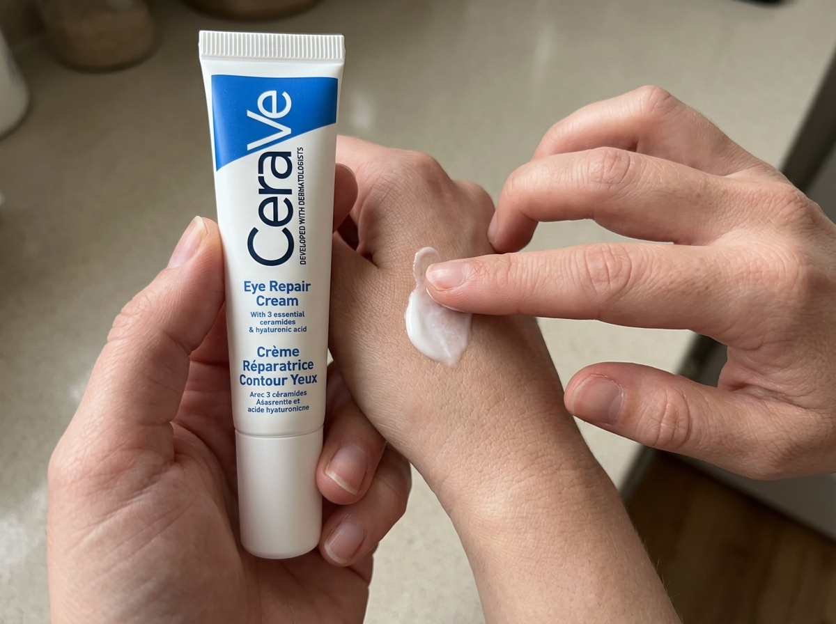 Uso de CERAVE CREMA REPARADORA CONTORNO DE OJOS 14ML