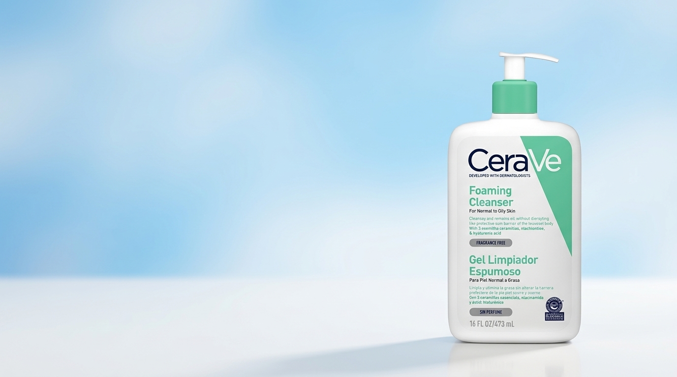 Banner de CERAVE LIMPIADOR GEL ESPUMOSO 473ML