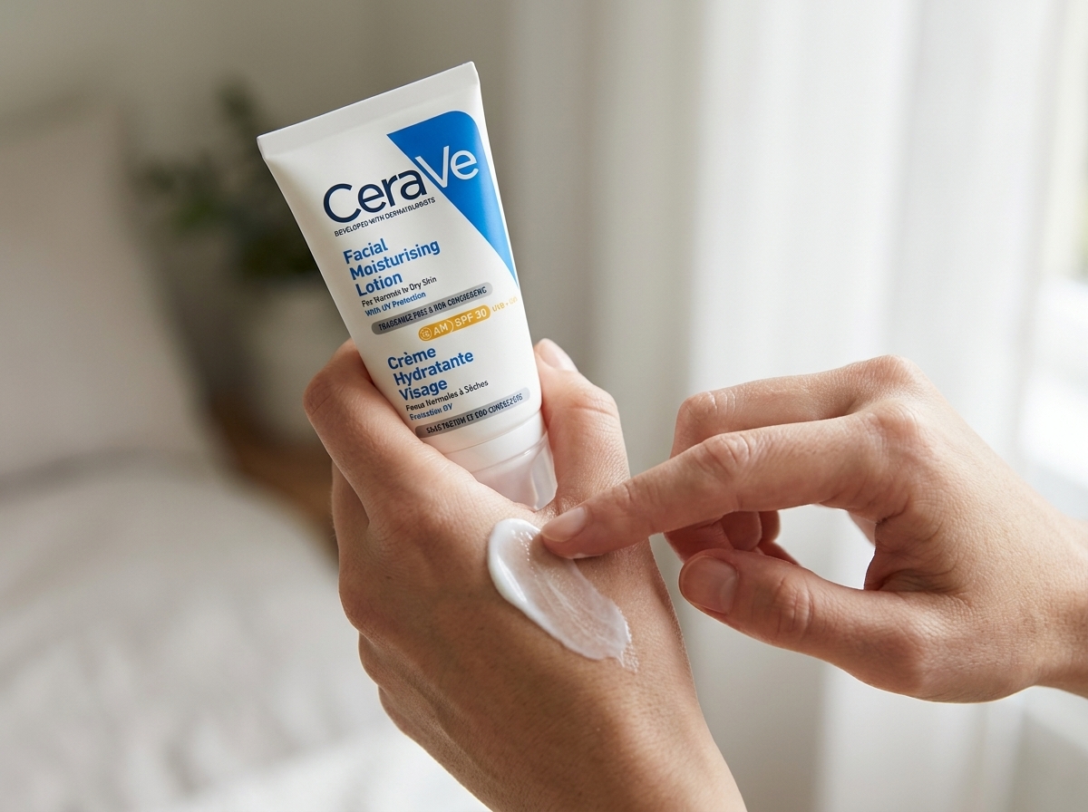 Uso de CERAVE LOCION FACIAL HIDRATANTE AM SPF30 52ML