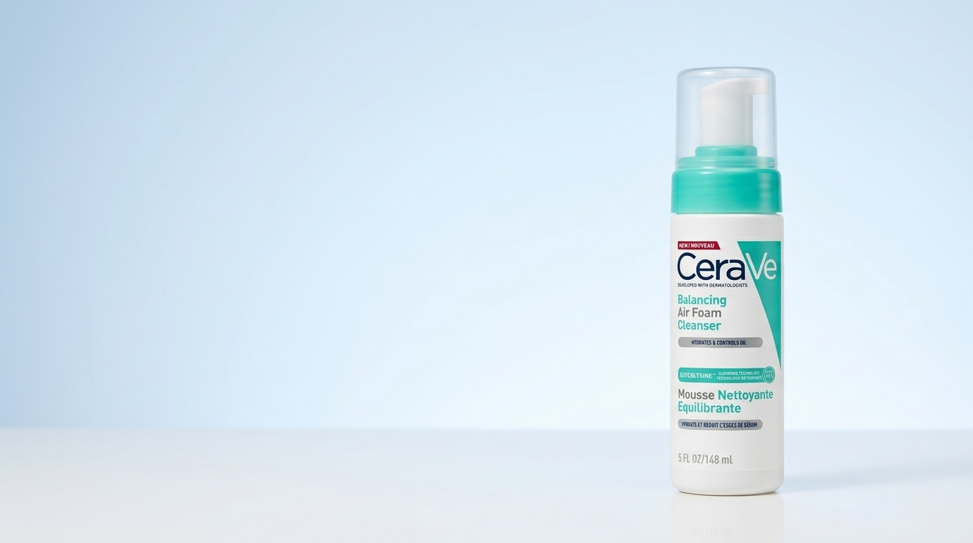 Banner de CERAVE LIMPIADOR DETERGENTE MOUSSE RIEQUILIBRANTE AIR FOAM 148ML