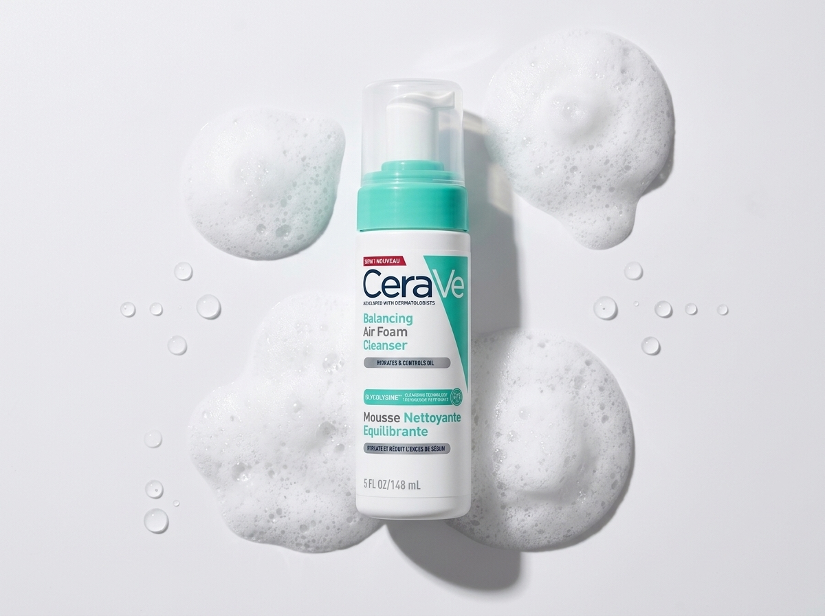 CERAVE LIMPIADOR DETERGENTE MOUSSE RIEQUILIBRANTE AIR FOAM 148ML y sus ingredientes