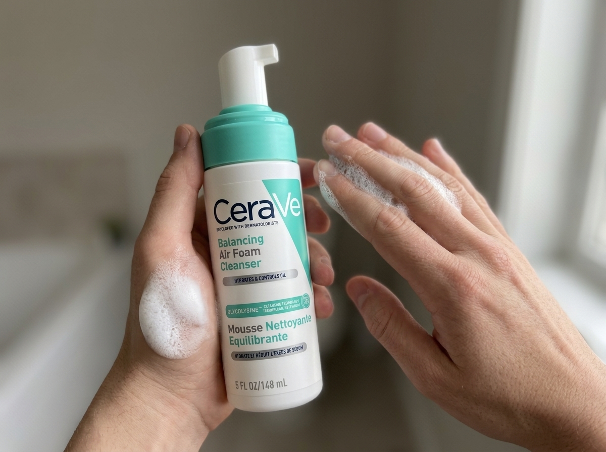 Uso de CERAVE LIMPIADOR DETERGENTE MOUSSE RIEQUILIBRANTE AIR FOAM 148ML