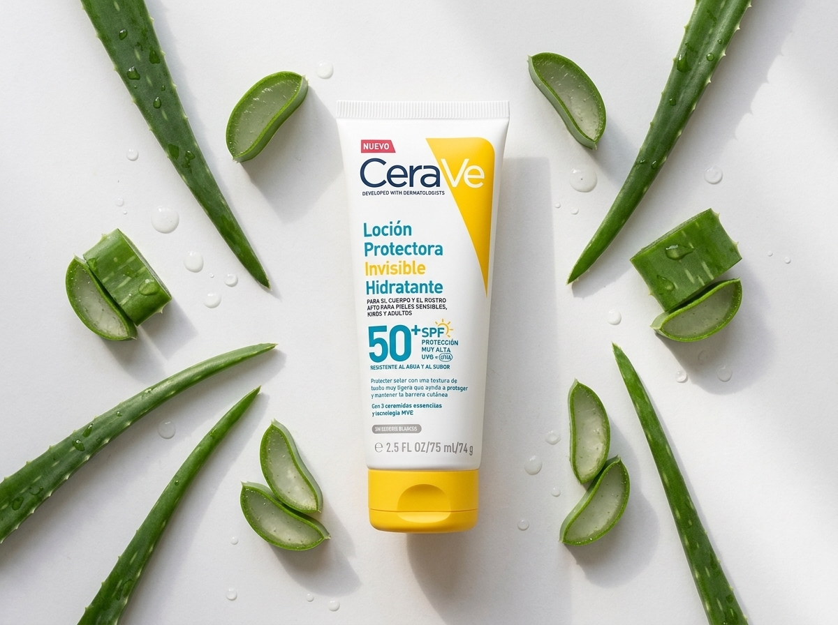 CERAVE PROTECTOR SOLAR HIDRATANTE SPF50 75ML y sus ingredientes