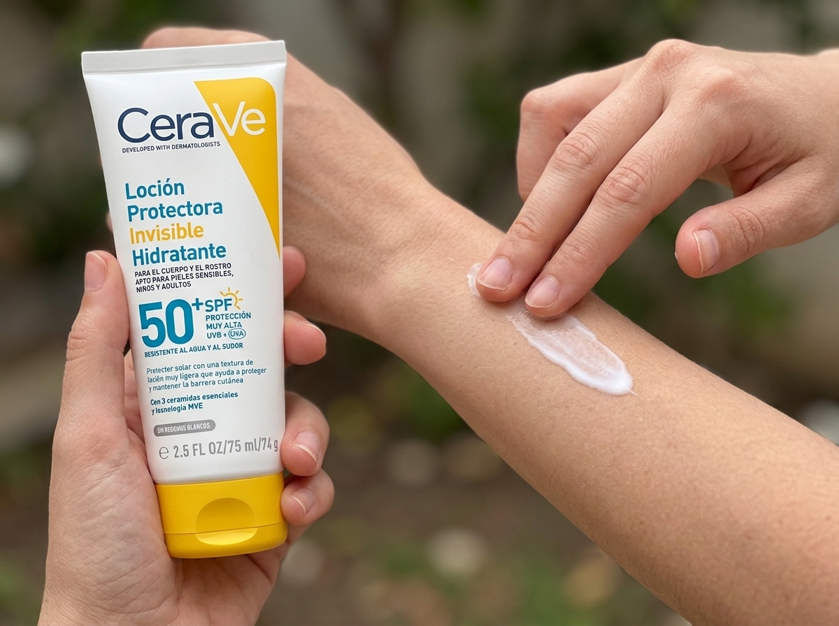 Uso de CERAVE PROTECTOR SOLAR HIDRATANTE SPF50 75ML