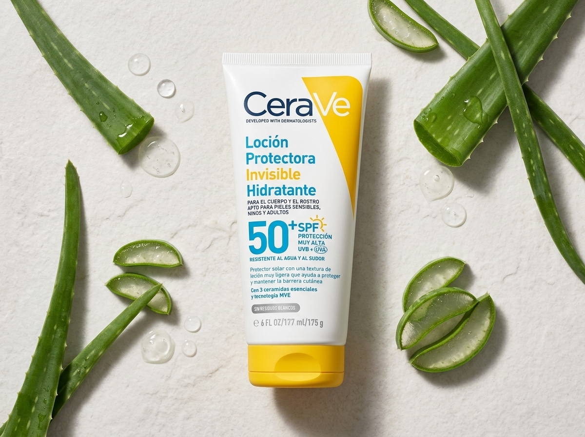 CERAVE PROTECTOR SOLAR HIDRATANTE SPF50 177ML y sus ingredientes