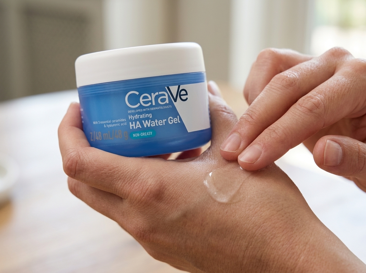 Uso de CERAVE WATER GEL HIDRATANTE ACIDO HIALURONICO 48ML