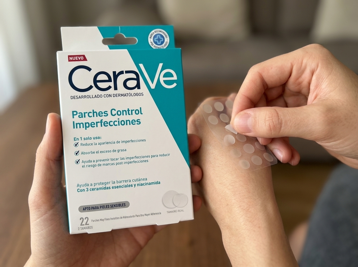 Uso de CERAVE PARCHES ANTI IMPERFECCIONES