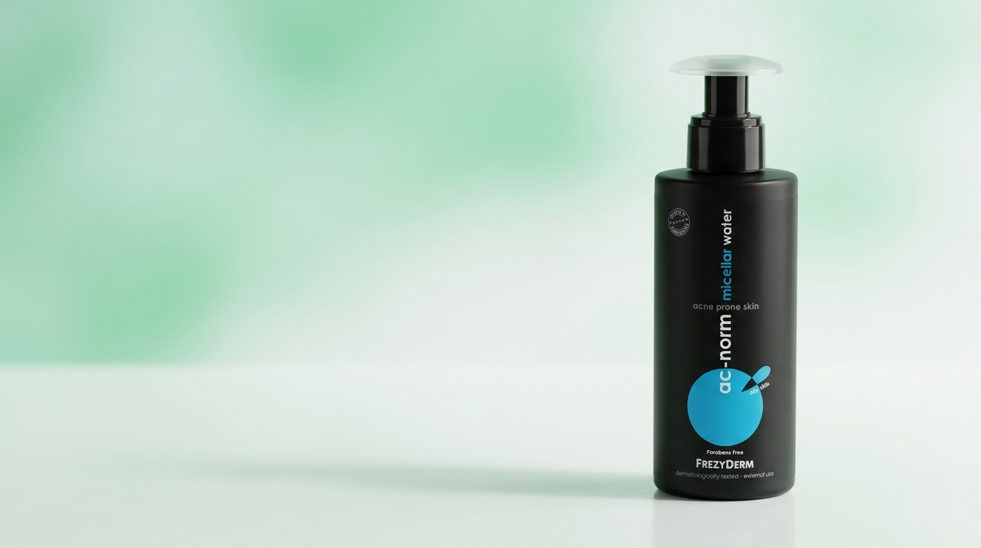 Banner de ACNORM MICELLAR WATER 200 ml Frezyderm, agua micelar