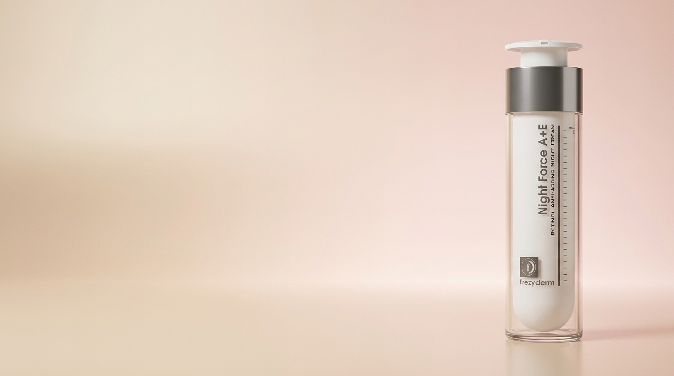 Banner de NIGHT FORCE A+E 50 ml Frezyderm, crema de noche antiedad