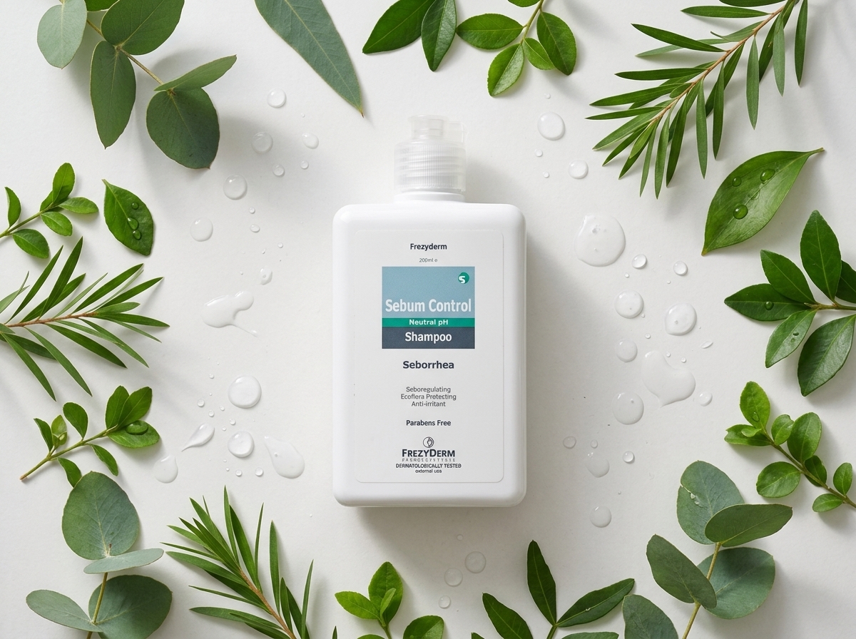 SEBUM CONTROL SHAMPOO 200 ML Frezyderm y sus ingredientes