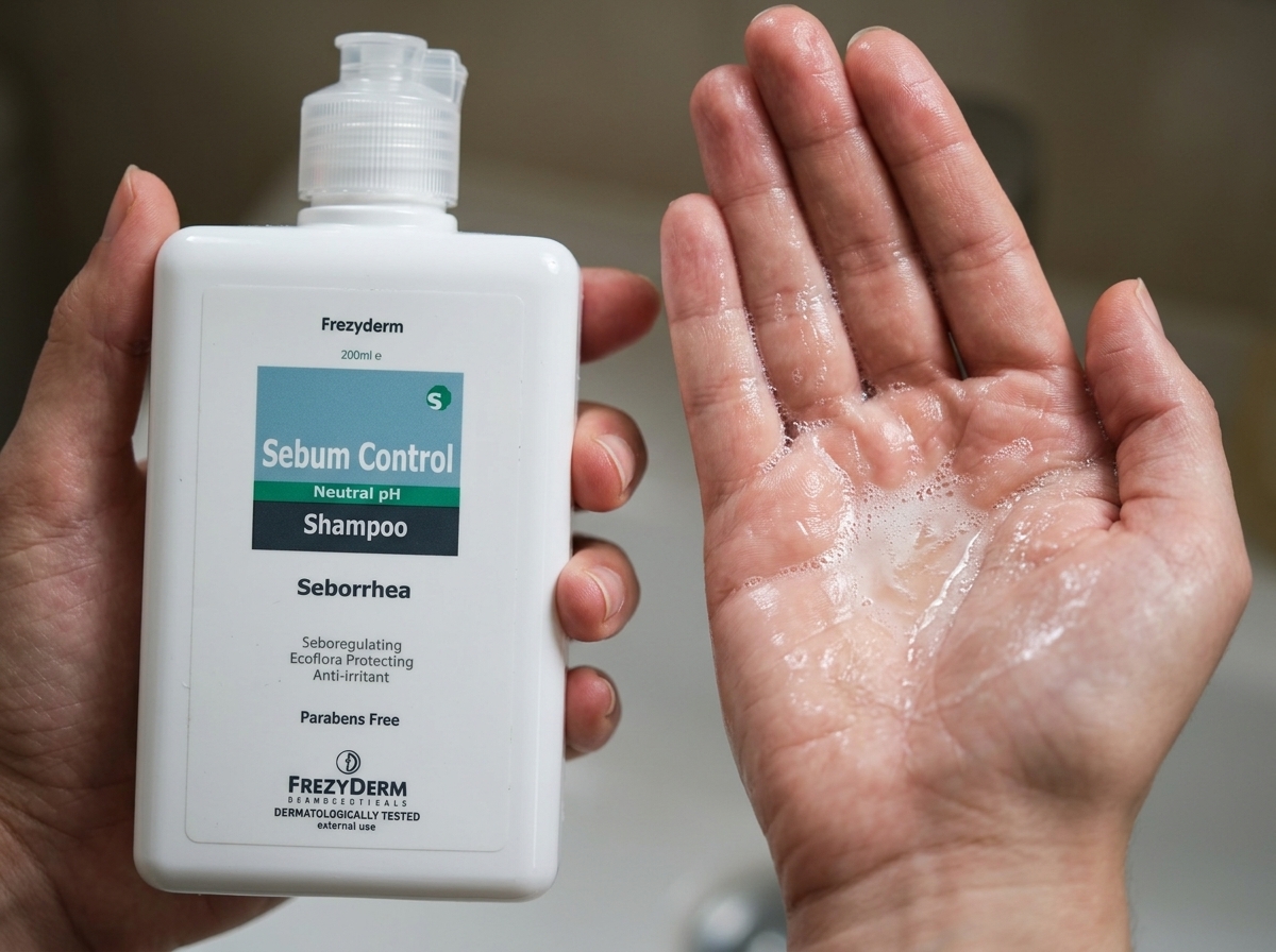 Uso de SEBUM CONTROL SHAMPOO 200 ML Frezyderm