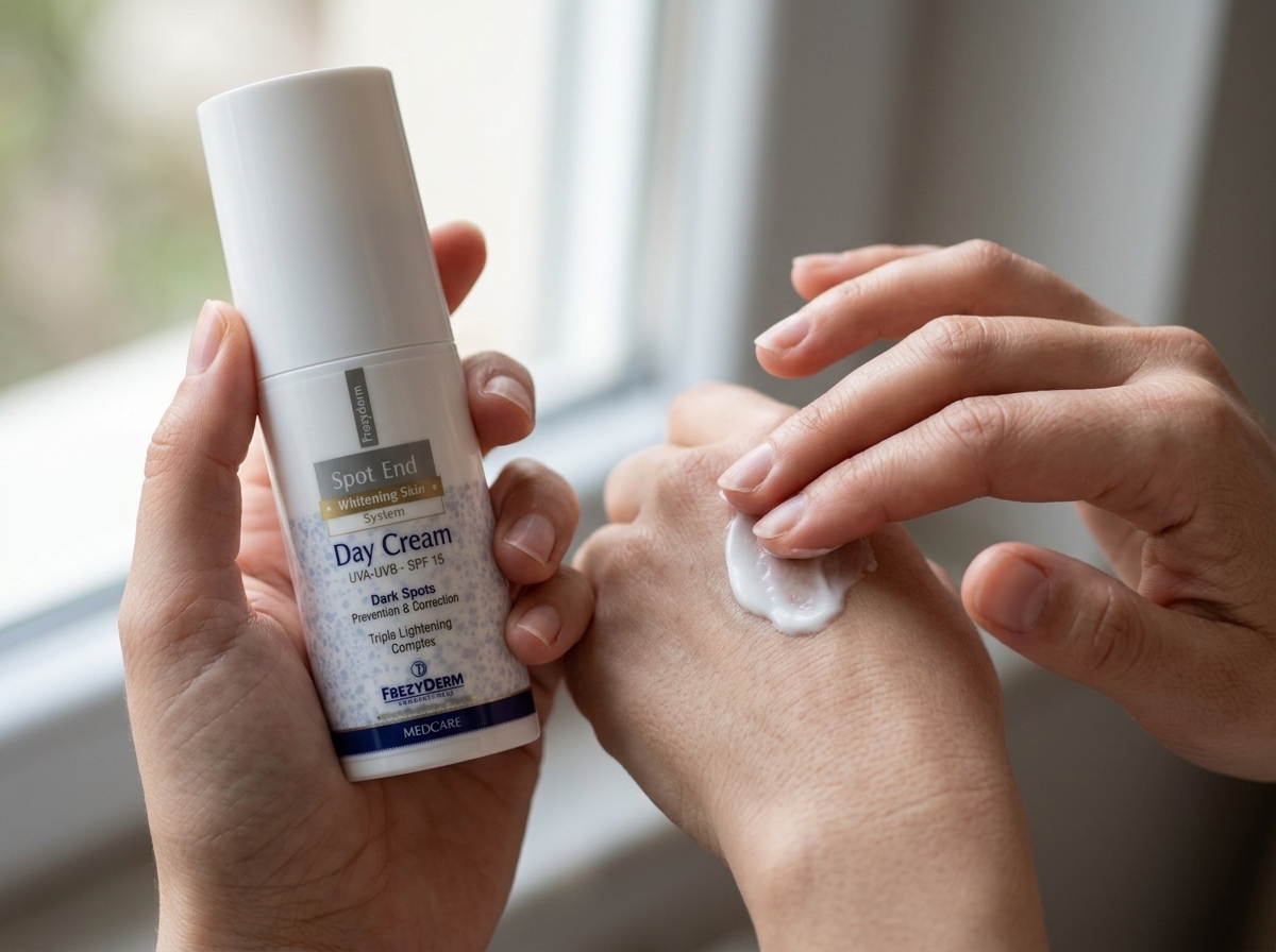 Uso de SPOT END DAY CREAM 50 ML Frezyderm