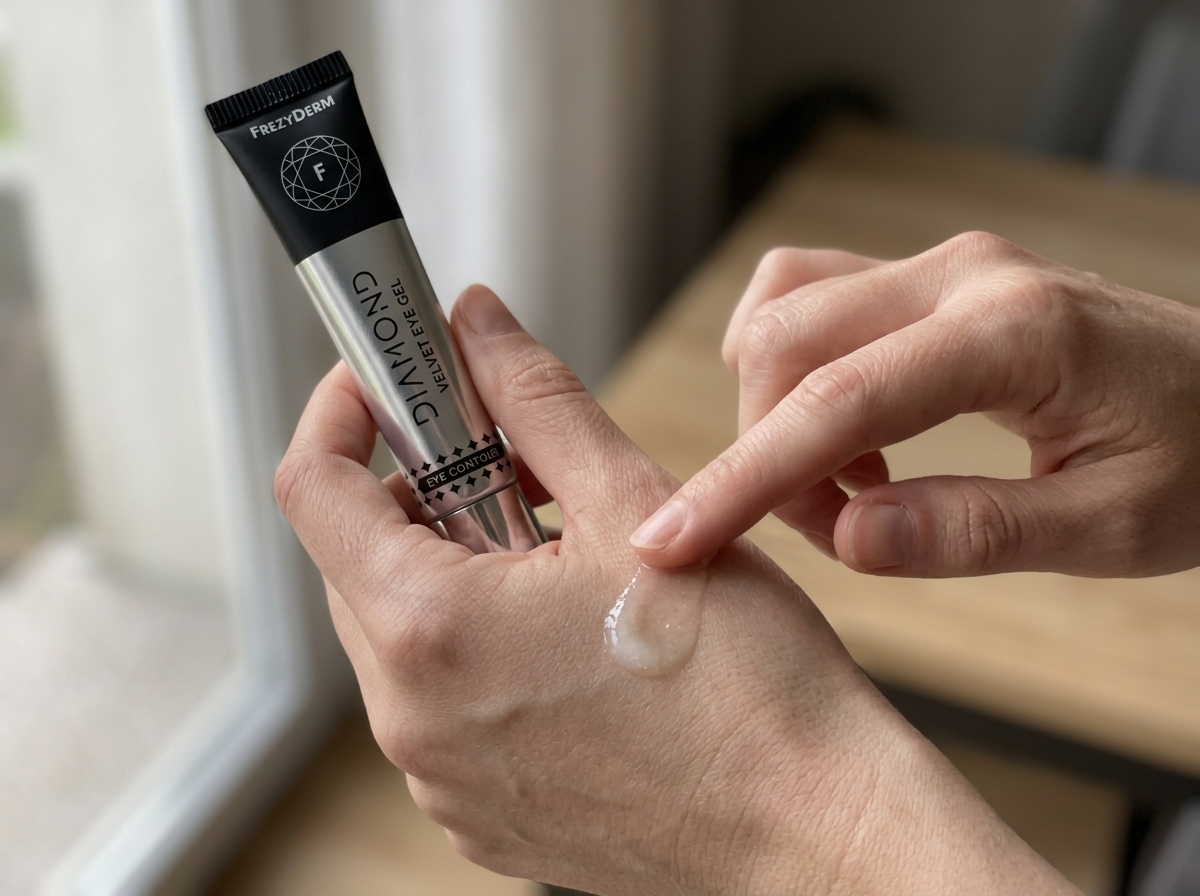 Uso de DIAMOND VELVET EYE GEL 15 ML Frezyderm